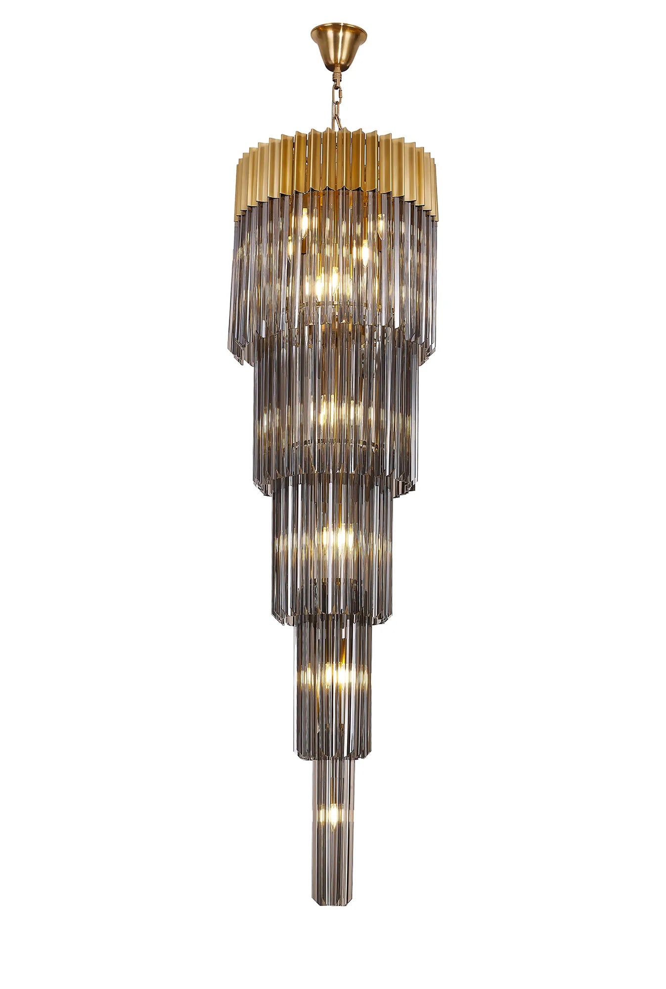 Georgia 18Lt Large Chandelier - Various Colours