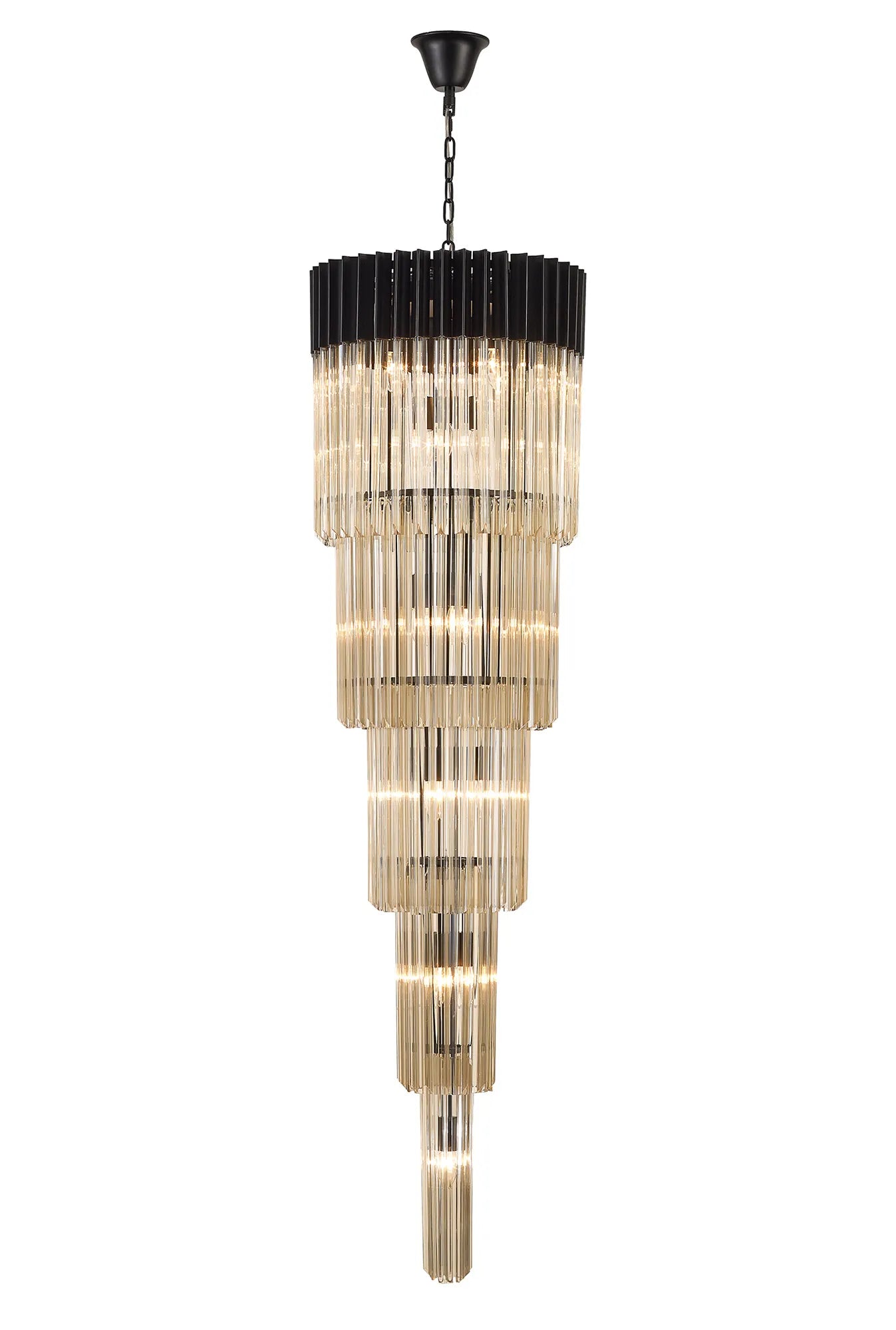 Georgia 18Lt Large Chandelier - Various Colours