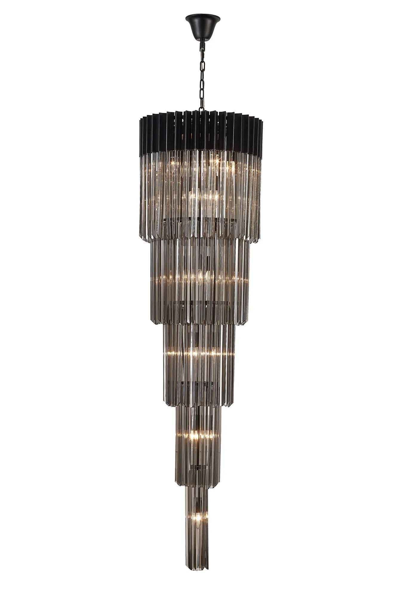 Georgia 18Lt Large Chandelier - Various Colours