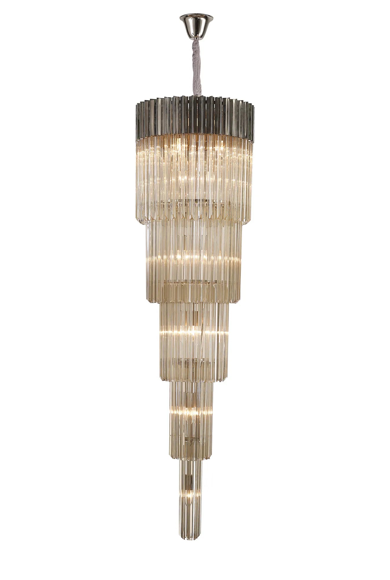 Georgia 18Lt Large Chandelier - Various Colours