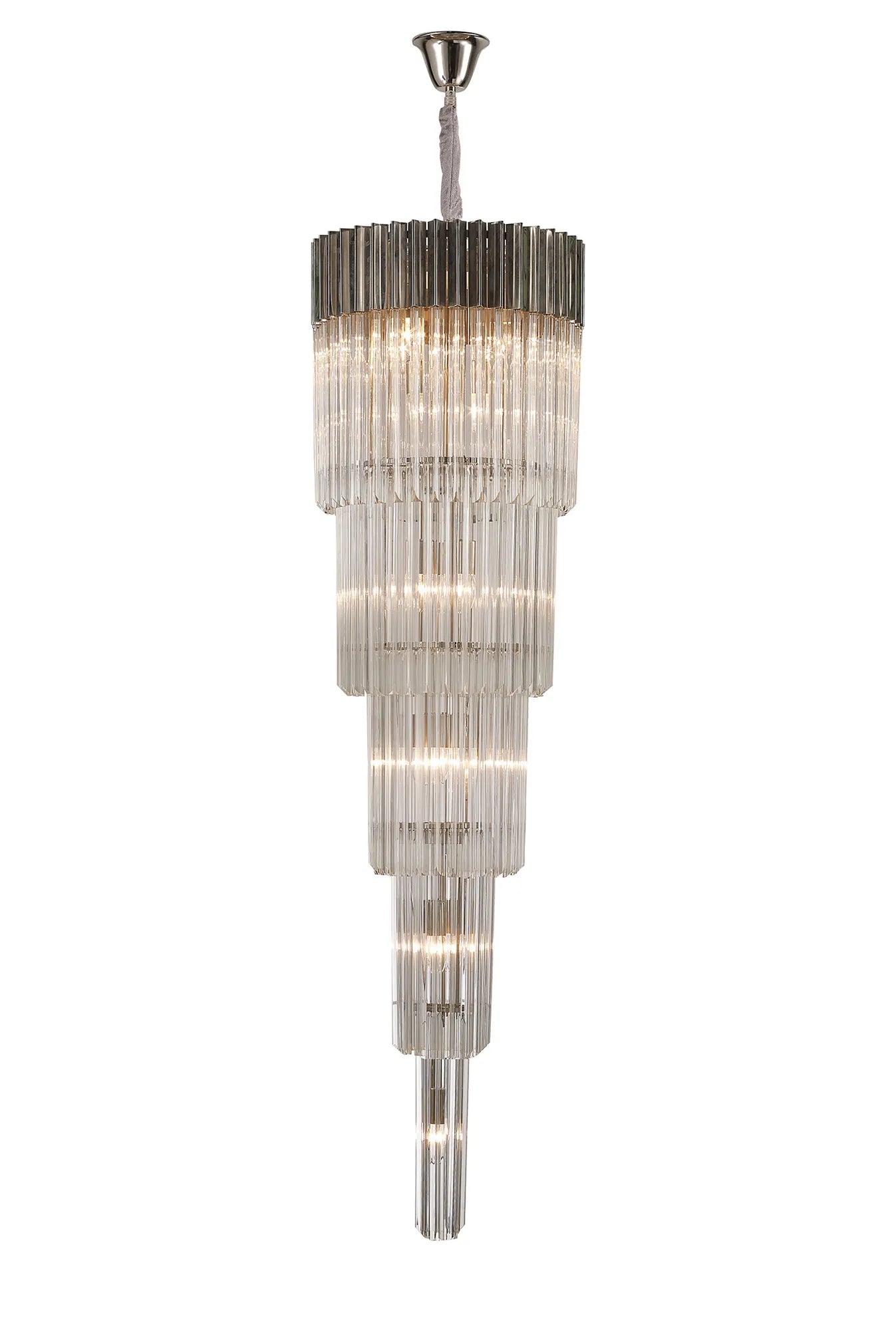 Georgia 18Lt Large Chandelier - Various Colours