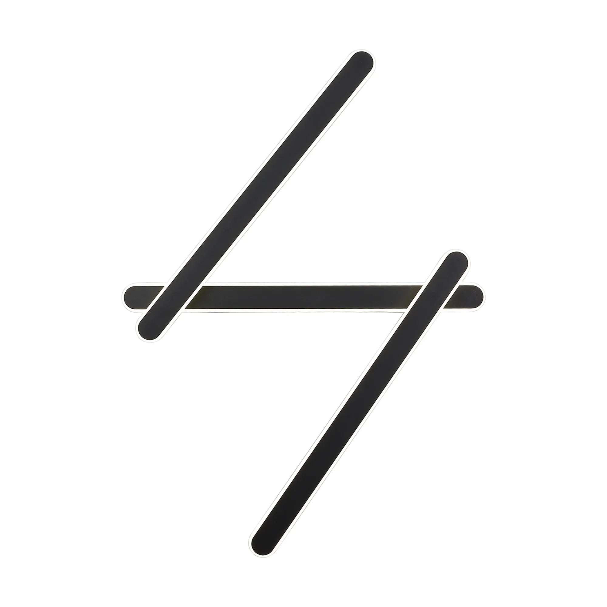 Lien Dimmable/Non Dimm Adjustable 3 Arm Flush Ceiling/Wall Lamp, 24W LED, 4000K, 1200lm