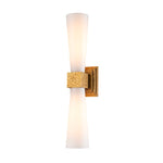 Kristy 2 lt Wall Light IP44 - Distressed Gold