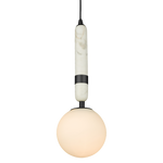 La Spezia Pendant Black/Brass-Finish