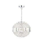 Vienna 5lt Chandelier Crystal & Polished Chrome G9