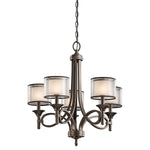 Lacey 5L Centre Ceiling Light - Mission Bronze Finish
