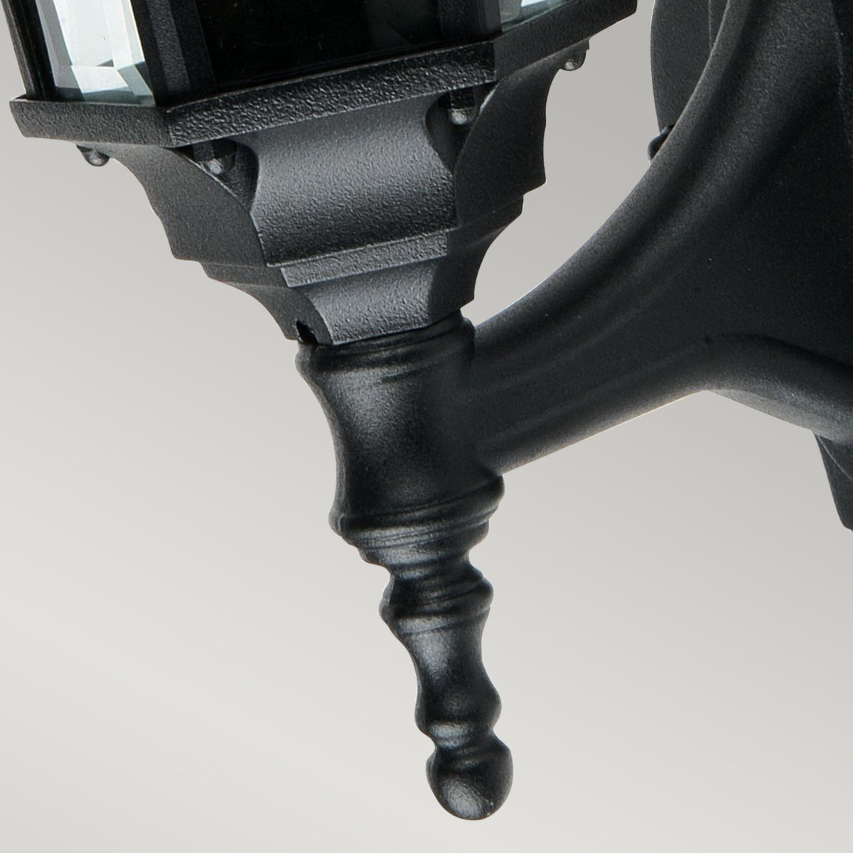 Ledbury Wall Lantern – Black Finish