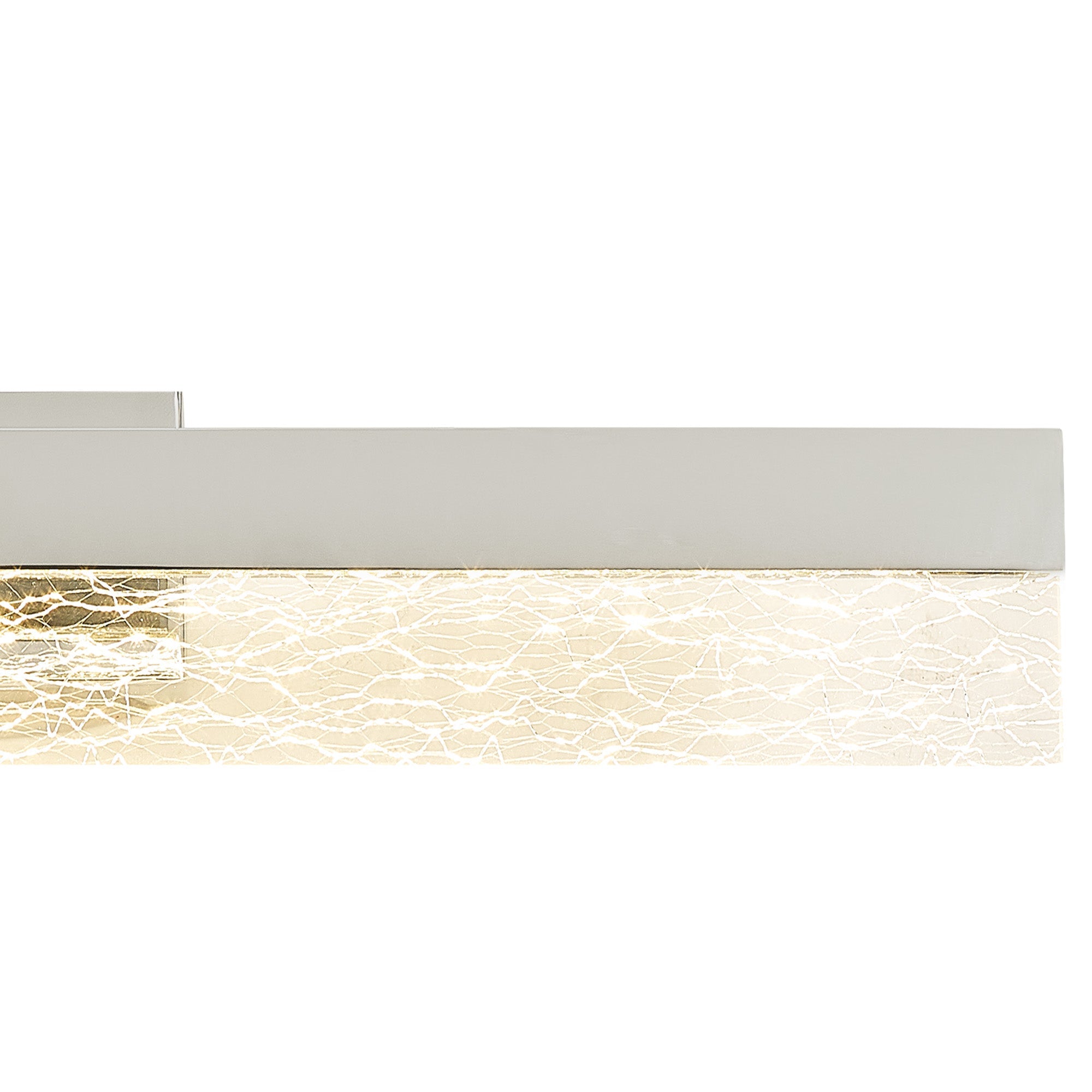Leon Bathroom Mirror Light, 8/12W LED, 3000K, 6001000lm, IP44, Sand Black Polished Chrome, 3yrs Warranty