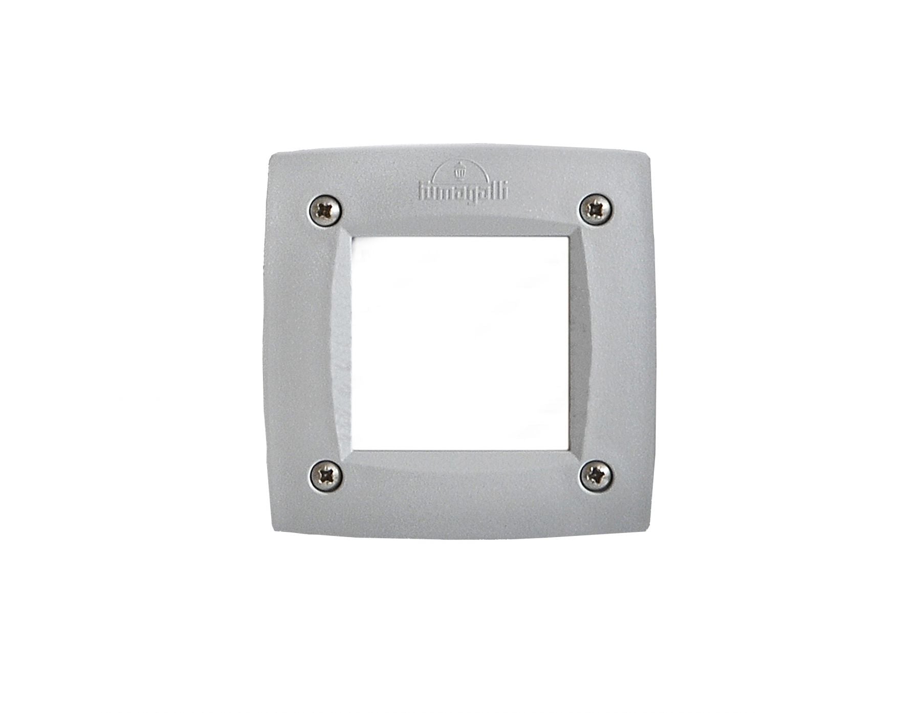 Leti Recessed Wall Light Black & Grey, IP66