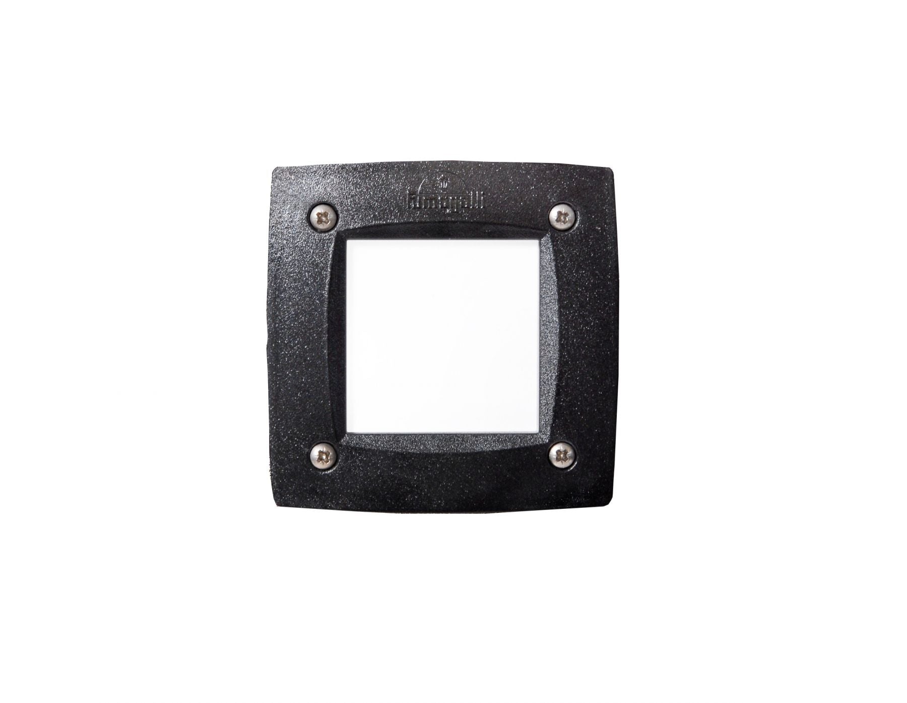 Leti Recessed Wall Light Black & Grey, IP66
