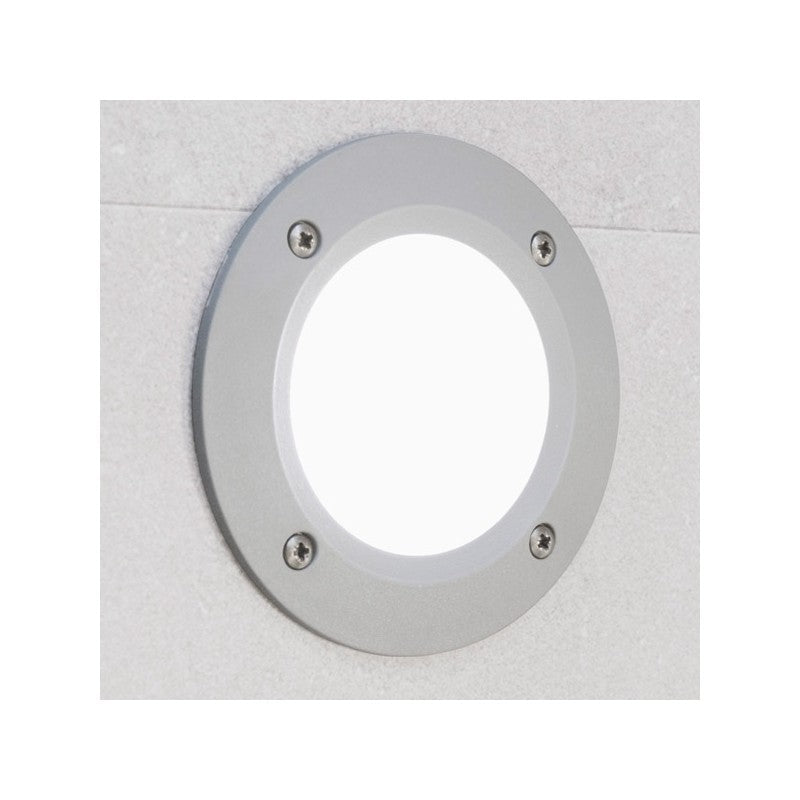 Leti 100 Round Grey Opal LED GX53 3W