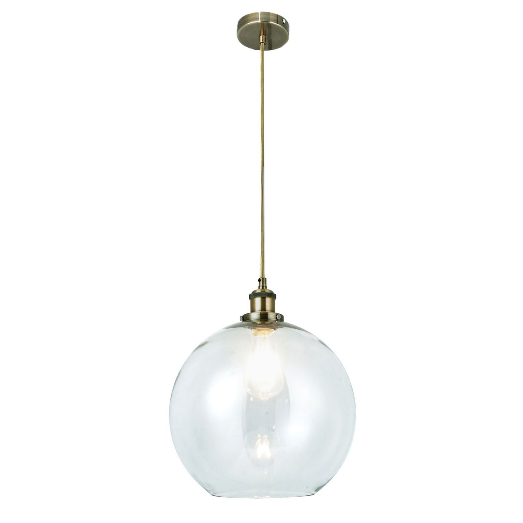 Lewis 1LT Pendant - Various Sizes and Finishes