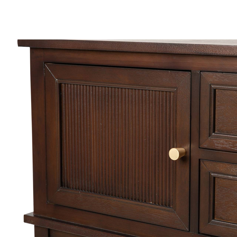 Lindon 2 Drawer and 2 Door Sideboard - Walnut