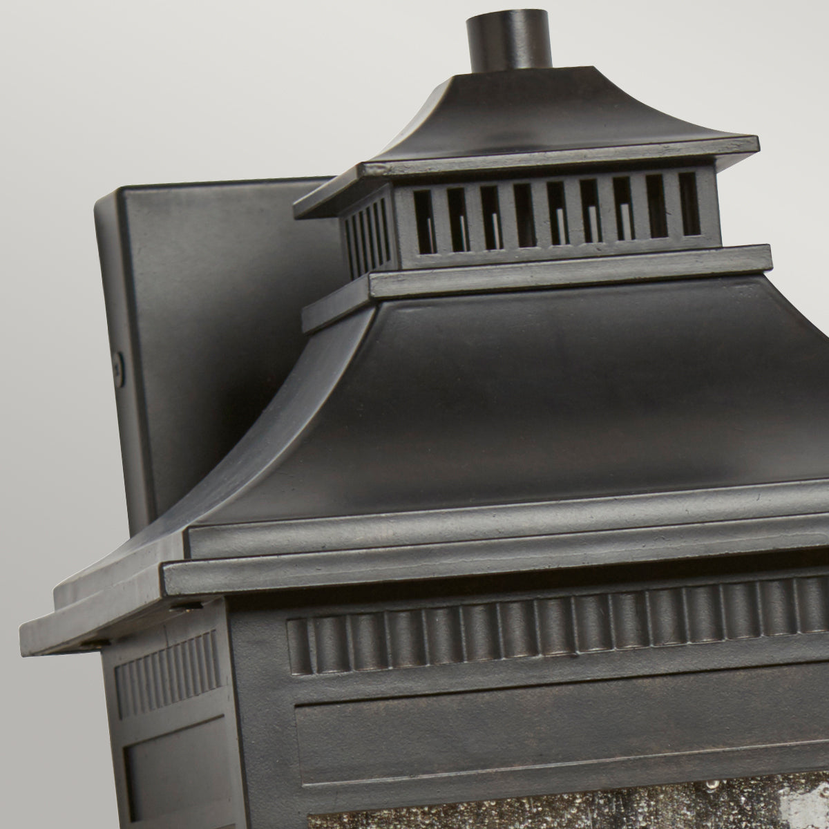 Livingston Large Wall Lantern - Imperial Bronze Finish