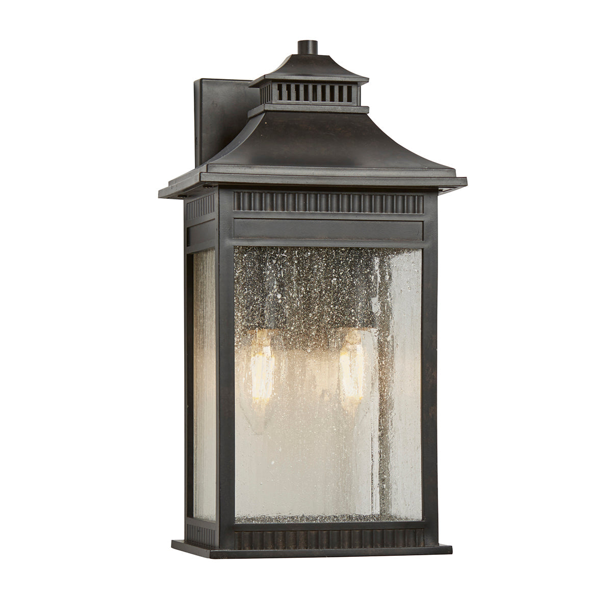 Livingston Medium Wall Lantern - Imperial Bronze Finish