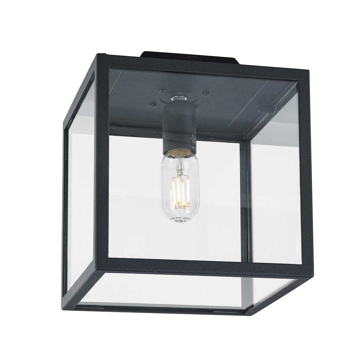 Lofoten Flush Ceiling Light - Cube/Flat - Cusack Lighting