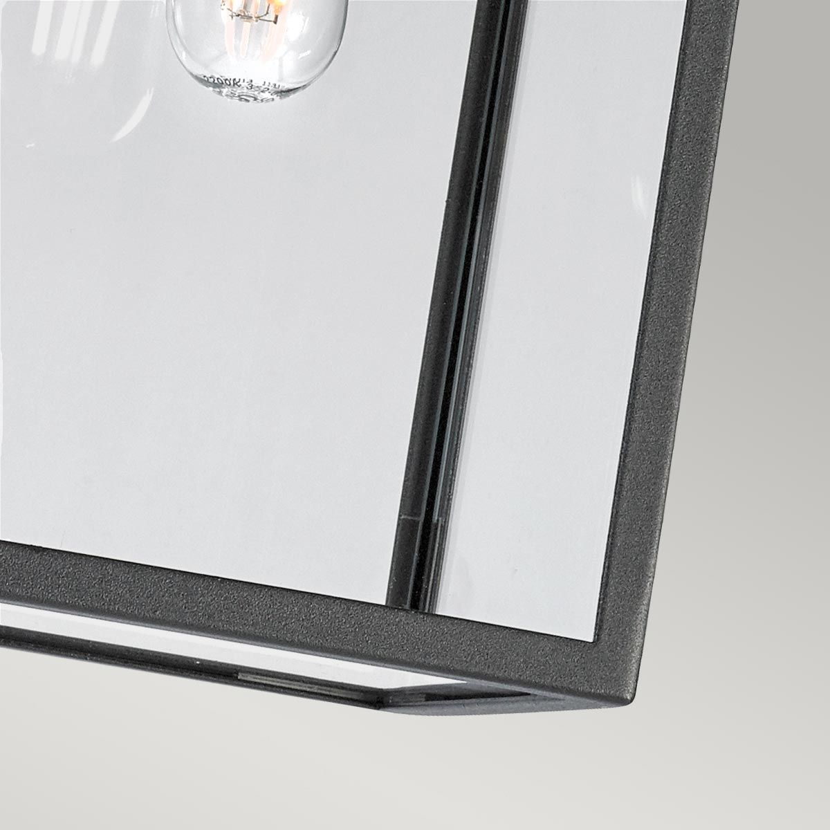 Lofoten 1 Light Chain Lantern - Black IP44 E27