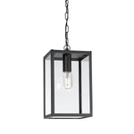 Lofoten 1 Light Chain Lantern - Black IP44 E27