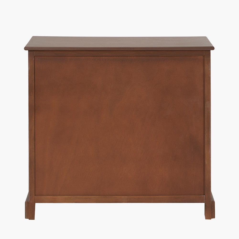 Loft Pine Wood 6 Drawer Unit - Sage Multi Coloured Finish