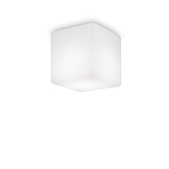 Luna Flush Ceiling Light - White Finish - Cusack Lighting