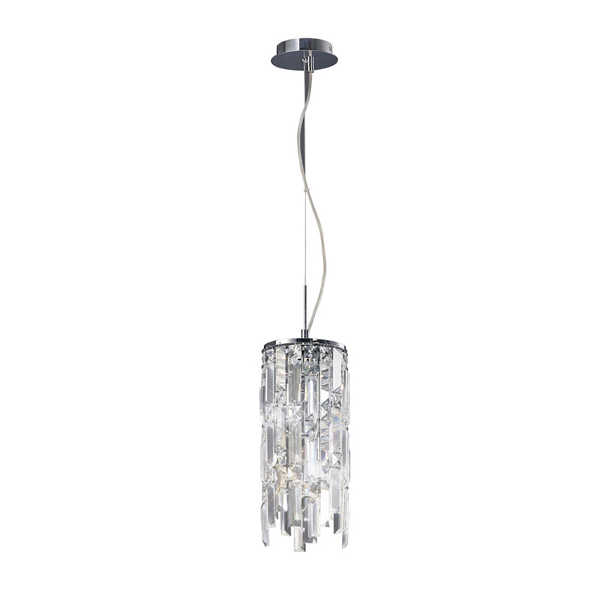 Maddison 2/6/8Lt Crystal Pendant - Various Size