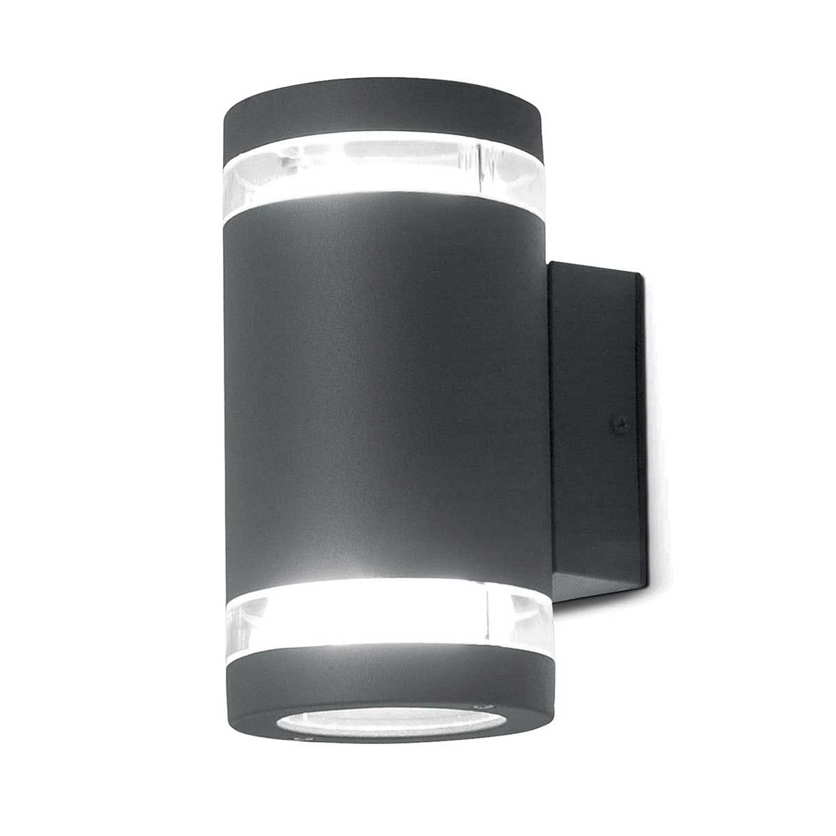 Magnus 1/2 Light Wall Light - Graphite