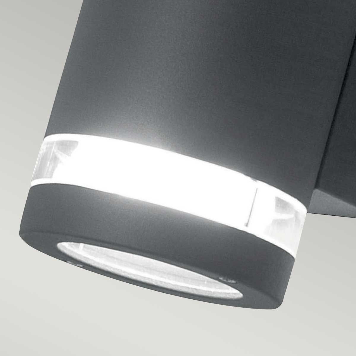 Magnus 1/2 Light Wall Light - Graphite