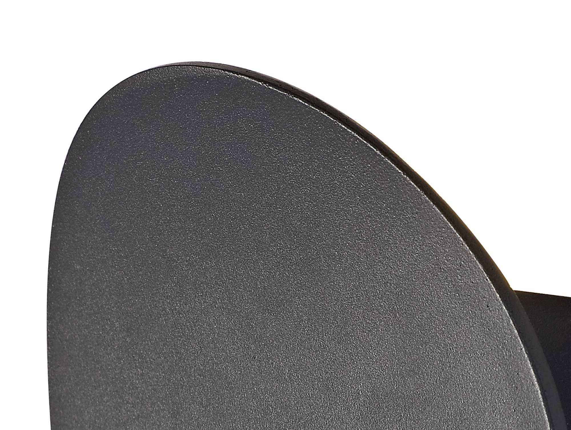 Soitert Wall Lamp, 1 x 6W LED, 3000K, 700lm, IP54, Anthracite, 3yrs Warranty