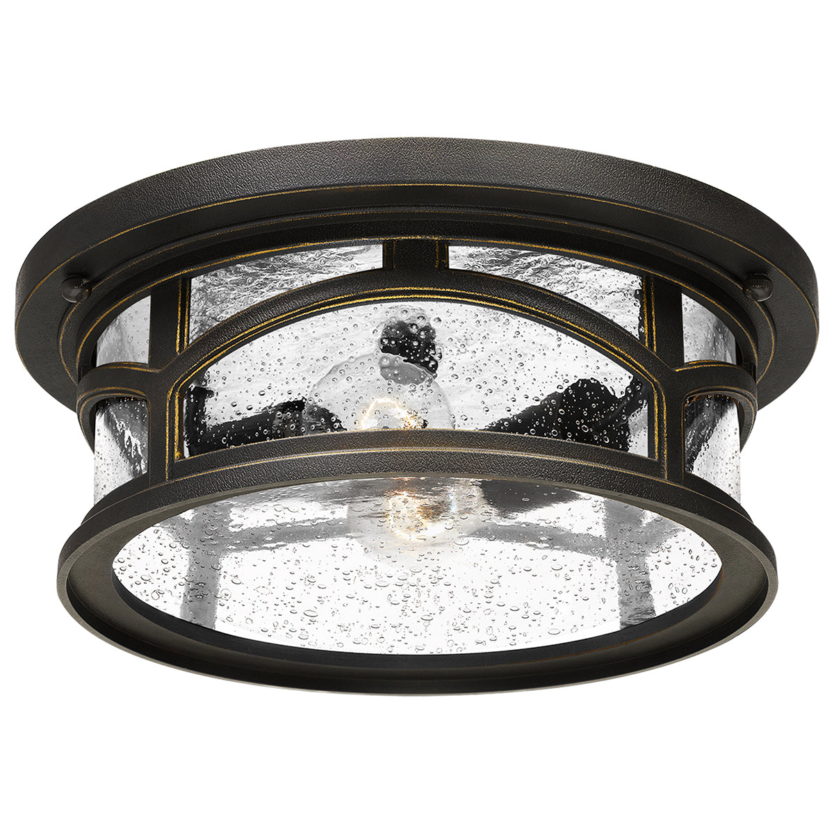 Marblehead 2Lt Flush Mount – Bronze Finish