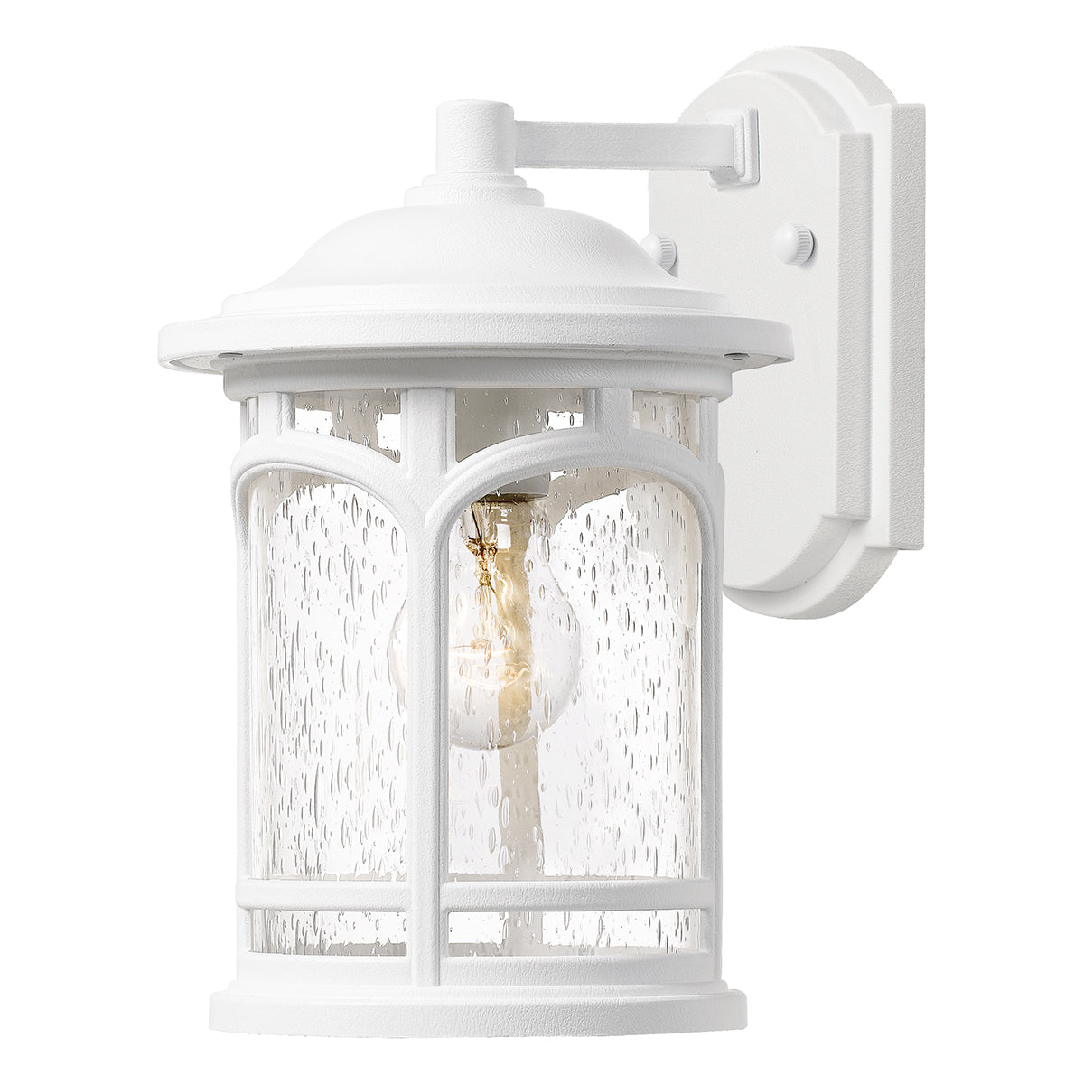Marblehead Small Wall Lantern – White Finish