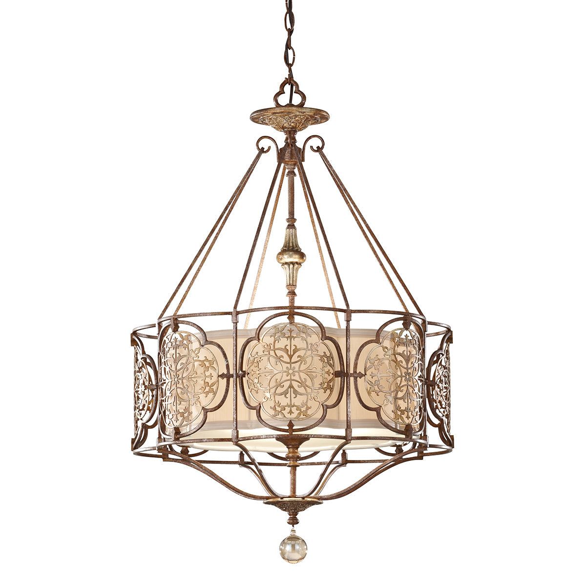 Marcella 3L Centre Ceiling Light - British Bronze/Oxidized Bronze Finish