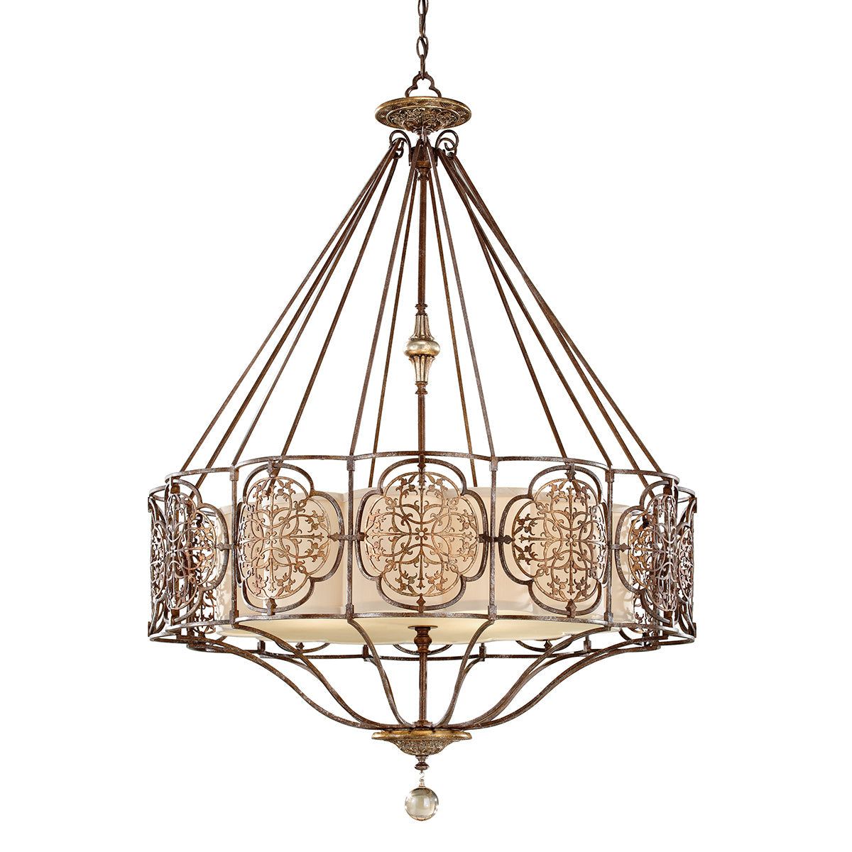 Marcella 4L Centre Ceiling Light - British Bronze/Oxidized Bronze Finish