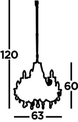 Marie Therese 12Lt Chandelier Ceiling Light - Polished Brass & Crystal Finish