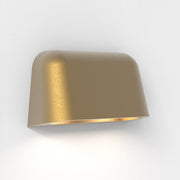 Mast Twin Outdoor LED Wall Light IP44 - Brass, Black