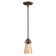 Mayflower 1Lt Small Pendant Ceiling Light - Olde Bronze FinishMayflower 1Lt Small/Medium Pendant Ceiling Light - Olde Bronze Finish