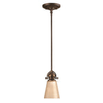 Mayflower 1Lt Small Pendant Ceiling Light - Olde Bronze FinishMayflower 1Lt Small/Medium Pendant Ceiling Light - Olde Bronze Finish