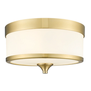 Fleetwood 3Lt Flush Fitting - Silver/Brass