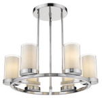 Miami 6lt semi flush Polished Chrome