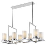 Miami 8Lt Kitchen Island Polished Chrome Finish