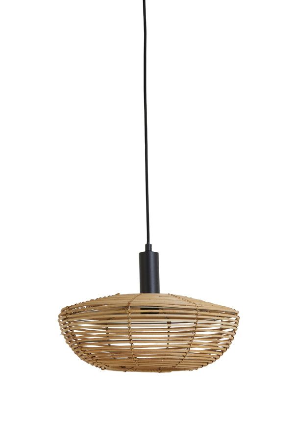 Milan Small Hanging Lamp - Rattan Natural