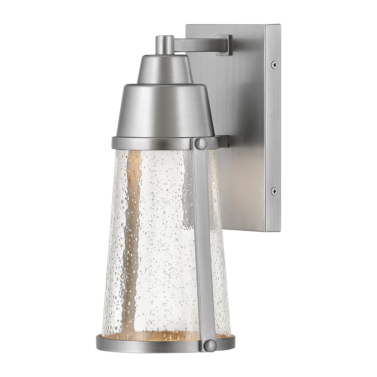 Miles Wall Lantern – Silver Finish