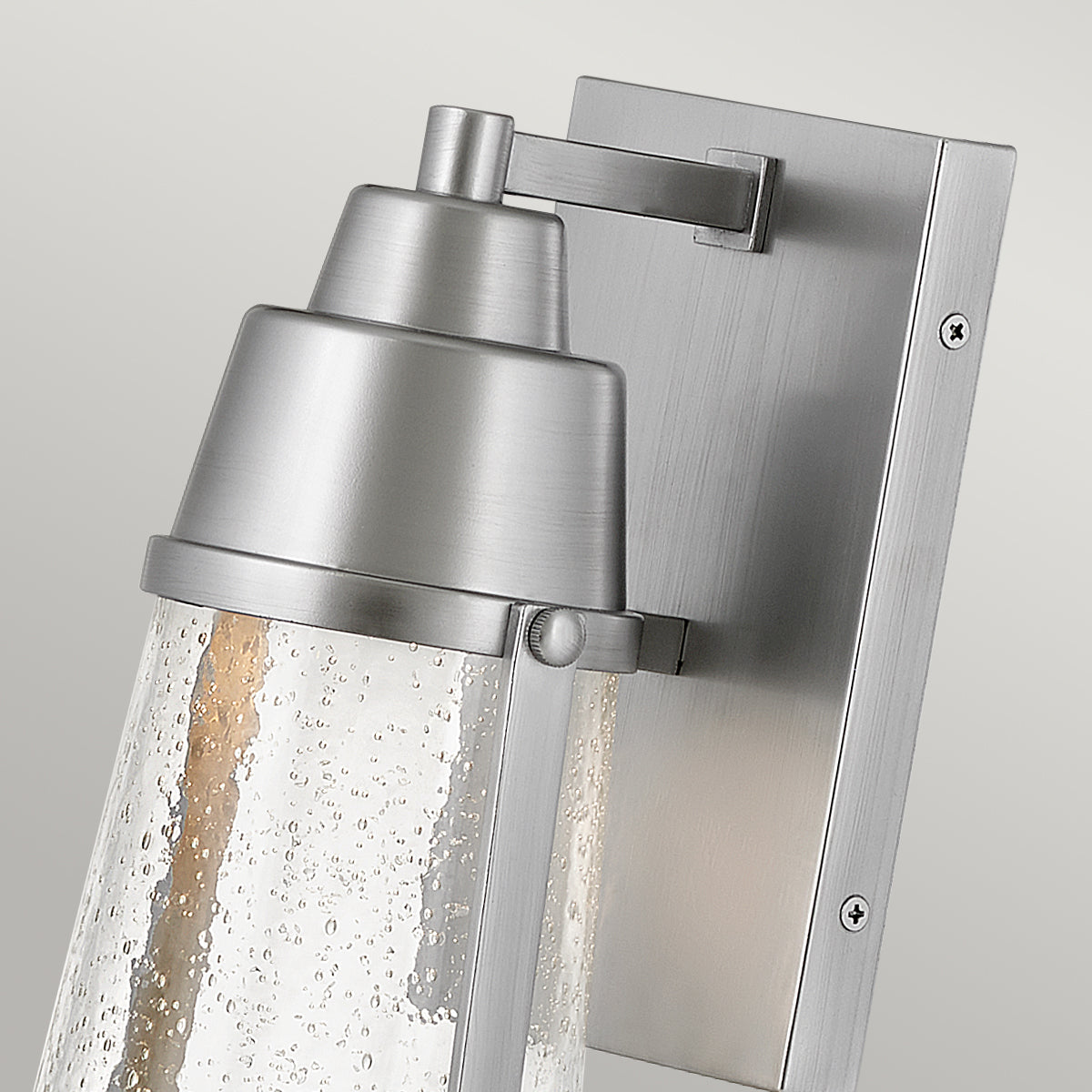 Miles Wall Lantern – Silver Finish