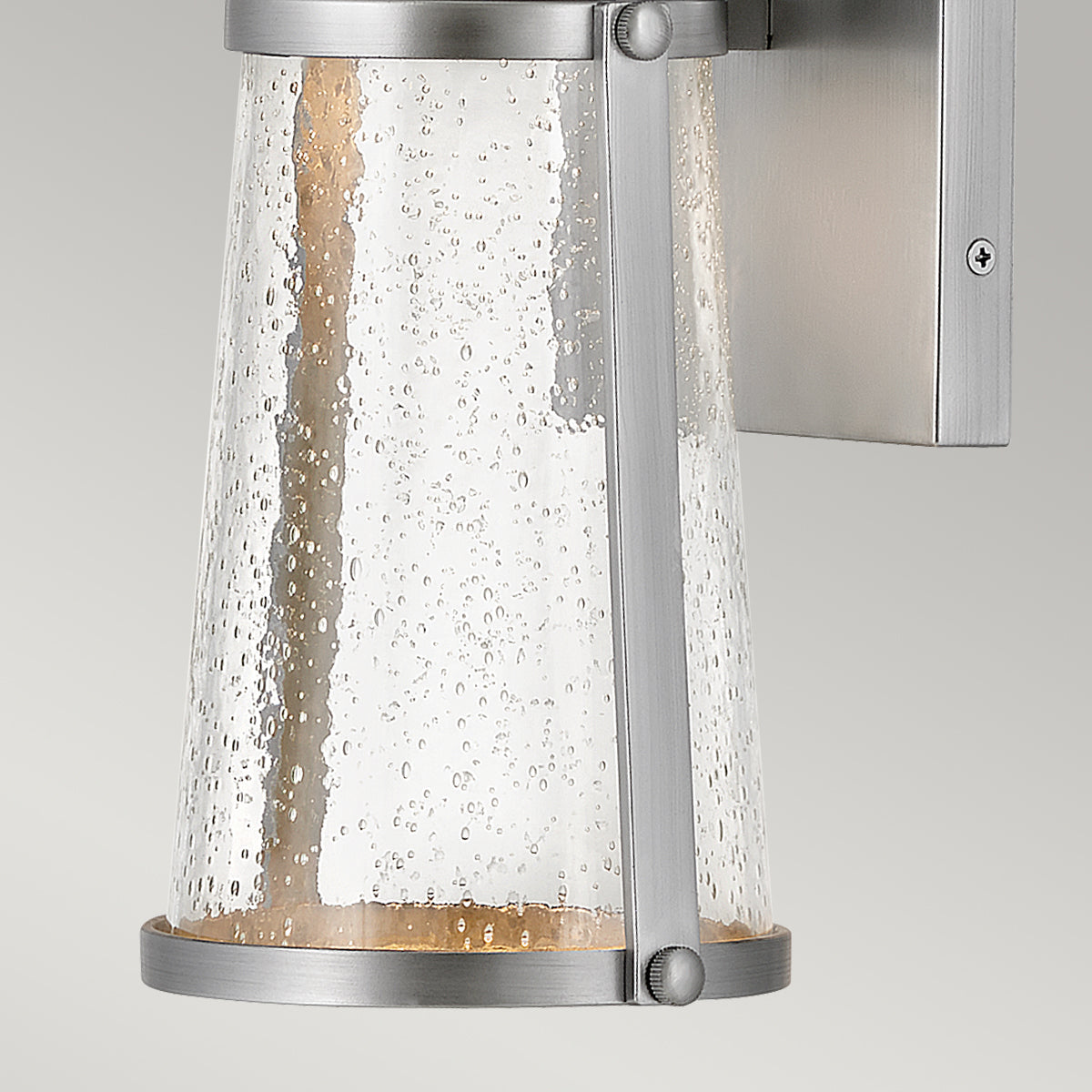 Miles Wall Lantern – Silver Finish