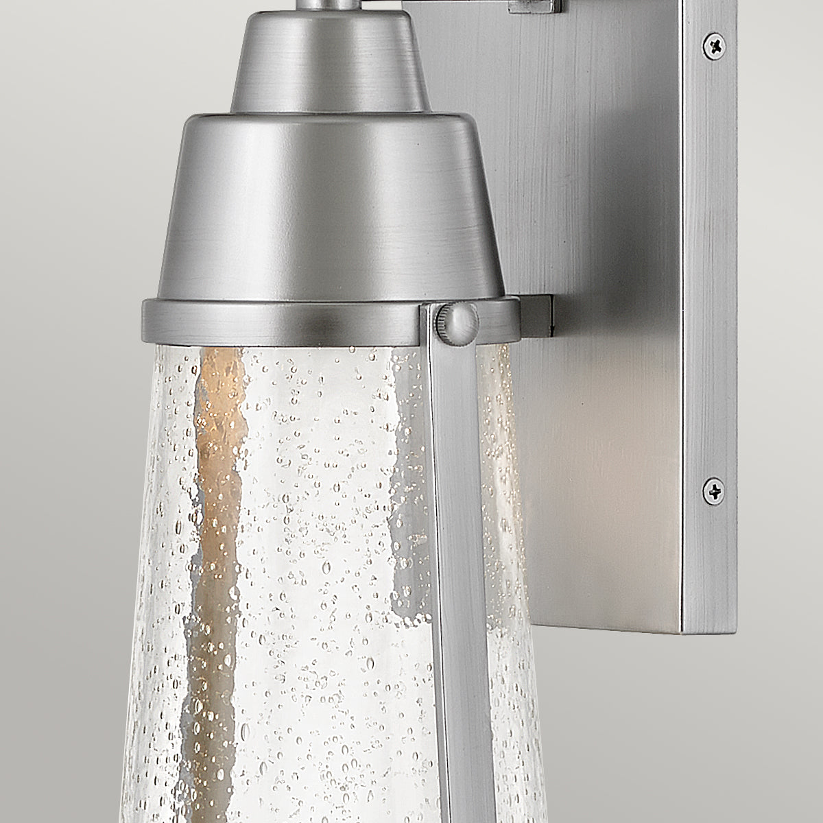 Miles Wall Lantern – Silver Finish