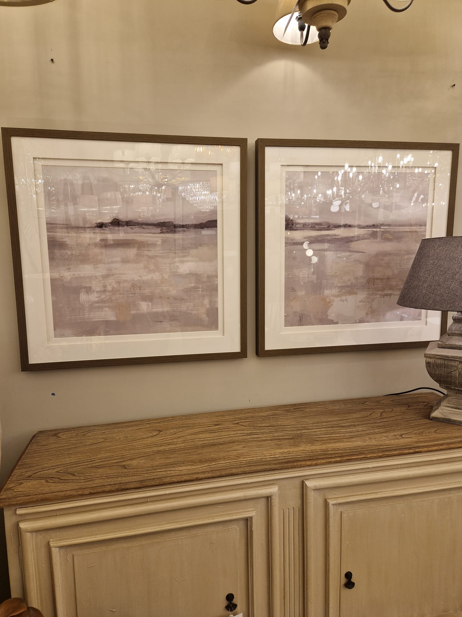 Misty Landscape Wall Art - Cusack Lighting