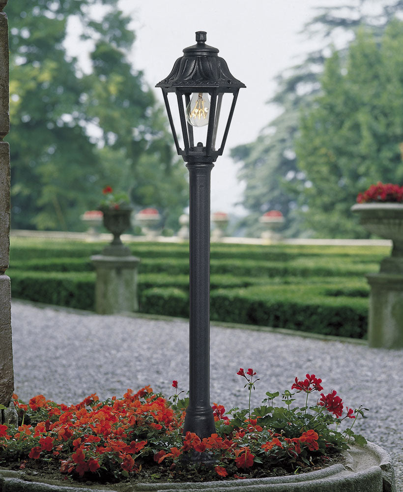 Mizar/Anna Post Light Garden Lights - Black/White