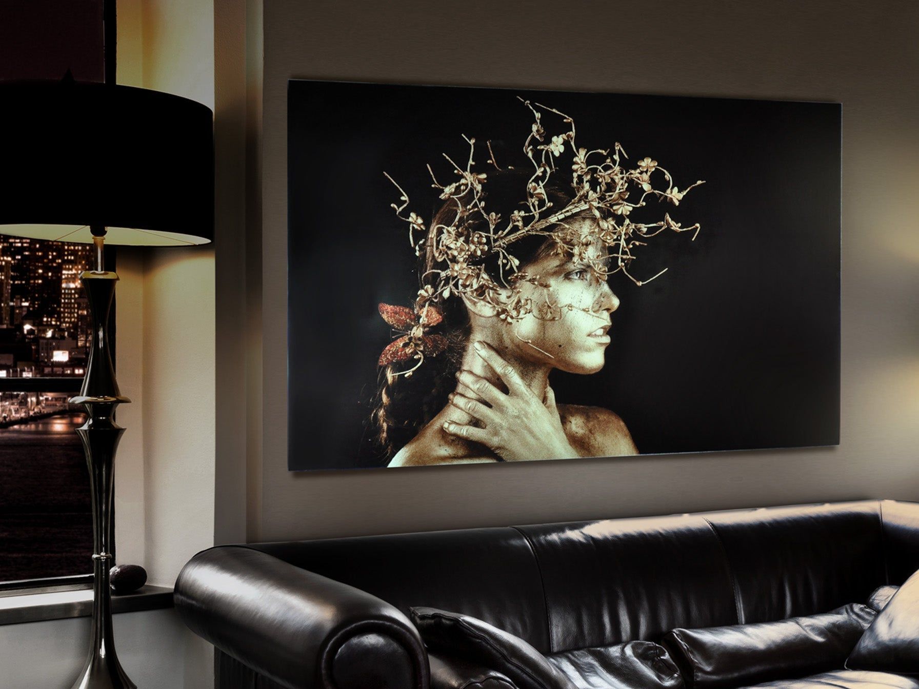 MUJER DORADA Wall Art PHOTOGRAPHY 150x100