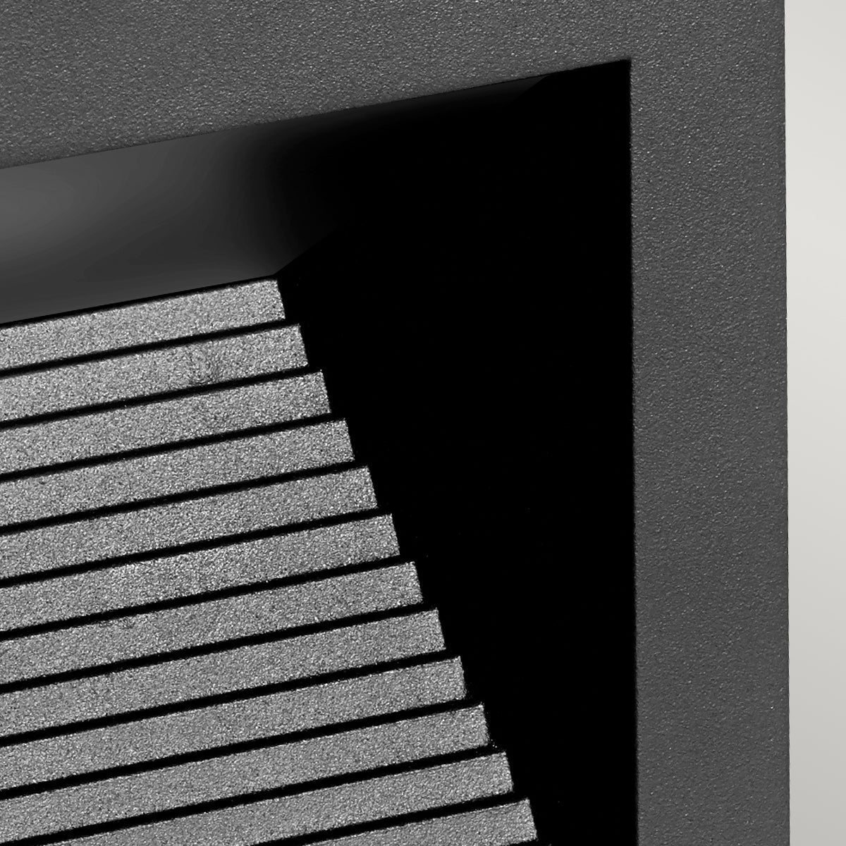 Namsos LED Recessed Wall Light - Aluminium/Galvanized/Graphite - Cusack Lighting