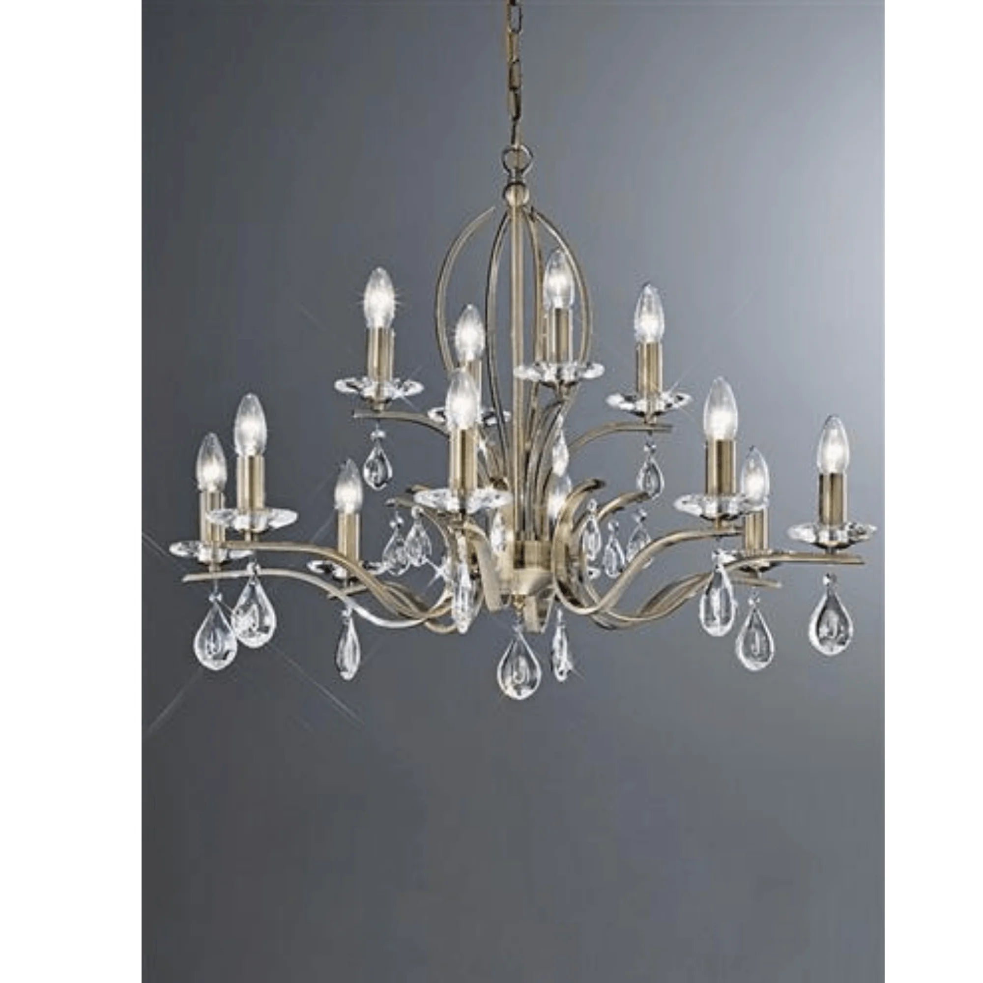 Naomi 3/5/8/12lt Crystal Chandelier