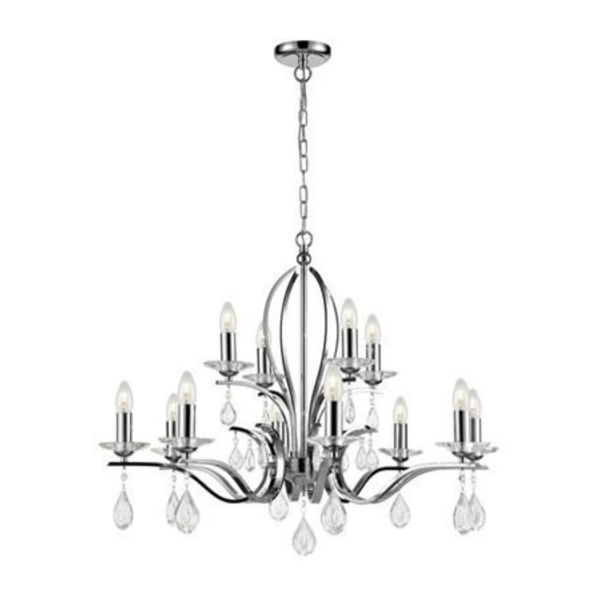 Naomi 3/5/8/12lt Crystal Chandelier